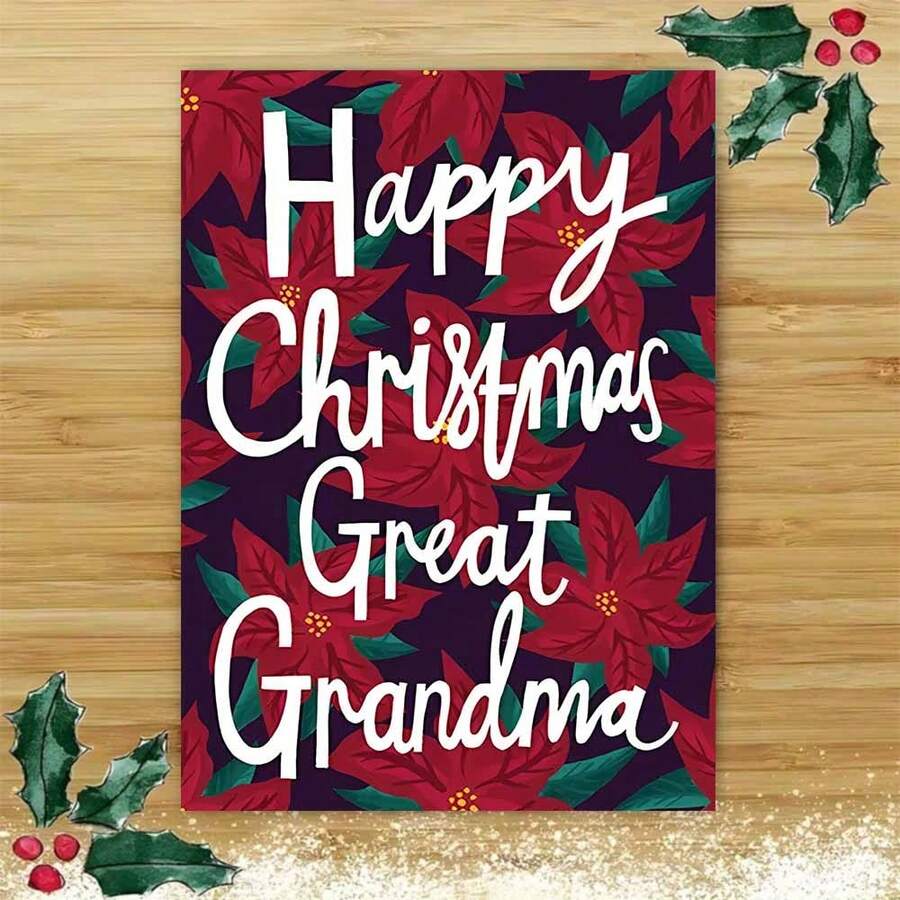 1 pieza Tarjeta de felicitación navideña australiana con sobre, 11cm X 16cm - Diseño encantador de gatos besándose con adornos festivos, ideal para amigos, familiares y amantes de los gatos, tarjeta de celebración navideña conmovedora