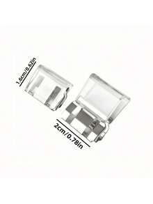 6pcs Invisible Pant Leg Shortener Clips, No-Sew Hidden Clamps And Leg Tightening Devices To Prevent Pants From Dragging On The Ground, Multipurpose Clips For Home, Office, File And Paper Organization - Multicolor - View 12