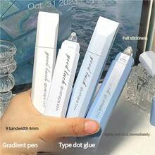 4pcs Gradient High-Quality Correction Tape, Large Capacity Stationery Tape, Student Correction Pen