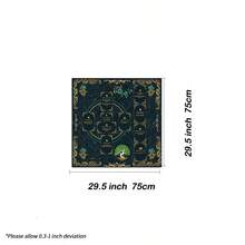 1pc Divination Tarot Tablecloth Tablecloth Sun Moon Tarot Cards Altar Cloth Tarot Mat Decor Witchcraft Astrology Oracle Cards Pads Gifts Decor Card Pad