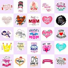 50 张粉色贴纸，美观防水励志贴纸，适用于节日装饰礼品包装水瓶笔记本电脑手机剪贴簿，爱妈妈，乙烯基卡通贴纸，适合青少年成人、万圣节、圣诞节礼物 - 彩色 - 查看 5