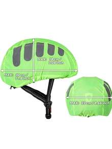 1pc Bicycle Helmet Cover With Reflective Strip Cycling Cap MTB Road Bike Helmet Protection Cover