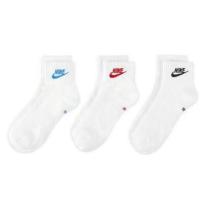 2-6 双装 Nike 男女通用训练运动健身休闲透气短筒袜 DX5074-911