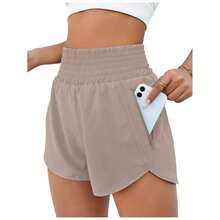 Women's Athletic Shorts High Waisted Running Short Pocket 2.5" Sporty Shorts Gym Elastic Workout Shorts Womens Athletic Shorts High Waisted Running Quick Dry Gym Workout Shorts With Zipper Pockets Women's Shorts,Womens Casual Shorts,Ladies Shorts,Women's Summer Shorts Women's High Waisted Shorts,Women's Casual Stretch Shorts,Women's Denim Shorts,Women's Linen Shorts,Women's Biker Shorts,Women's Athletic Shorts,Women's Flowy Shorts Valentine's Day Shorts For Women,Valentine's Day Women's Shorts,Valentine's Day Casual Shorts For Women,Women's Shorts For Valentine's Day Valentine's Day Clothes Valentine's Day Gift - Màu Khaki - Xem 5