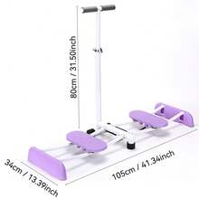 Ski Machine, Leg Slimming & Fat Burning Device, Pelvic Floor Muscle Trainer - Home Fitness Equipment For Full Body Workout, Abs, Strength Training