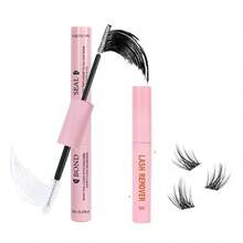 SRCKFIZ Lash Bond And Seal 12ml Cluster Lash Glue For Eyelash Clusters Waterproof Eyelash Glue For DIY Eyelash Extensions Strong Hold - Pink - View 10