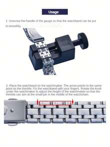 Plastic Strap Remover, Mini Watch Band Adjustment Tool For Cross-Border, Watch Strap & Chain Length Adjuster