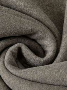 2pcs Men's Fashion Thermal Underwear Set, Autumn/Winter Warm Base Layer Knit Sweater - Light Grey - View 7