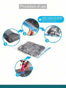 1-10 szt. worków kompresyjnych do podróży, akcesoriów podróżnych, worków oszczędzających miejsce, próżniowych worków do przechowywania niezbędnych rzeczy w podróży, organizerów do pakowania w podróży i domu (niebieskie) Przechowywanie ubrań Organizer na ubrania Zestaw toreb podróżnych Zestaw toreb do przechowywania w podróży Torba do pakowania Torba szkolna na powrót do szkoły Niezbędne rzeczy w podróży Organizer na plażę i wakacje letnie