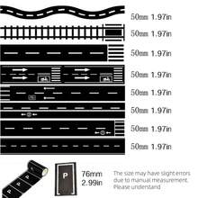 1 rouleau d'autocollants décoratifs, ruban adhésif créatif de voie ferrée de transport, rubans de masquage pour les arts et l'artisanat DIY, autocollants de ruban pour véhicule et voiture