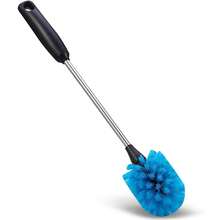 三合一长柄杯刷、吸管清洁器、瓶刷 - 尼龙刷毛刷，适用于清洁杯子、马克杯、茶壶、酒瓶、醒酒器等家居清洁用品