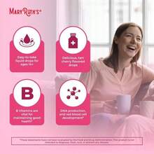 MaryRuth Organics Vitamin B Complex | B Vitamins Complex | Biotin | Vitamin B12 | Niacin | Folate | Metabolic Support Supplement | Vegan | USDA Organic | Non-GMO | Gluten Free | 2 Month Supply - 白色的 - 查看 6