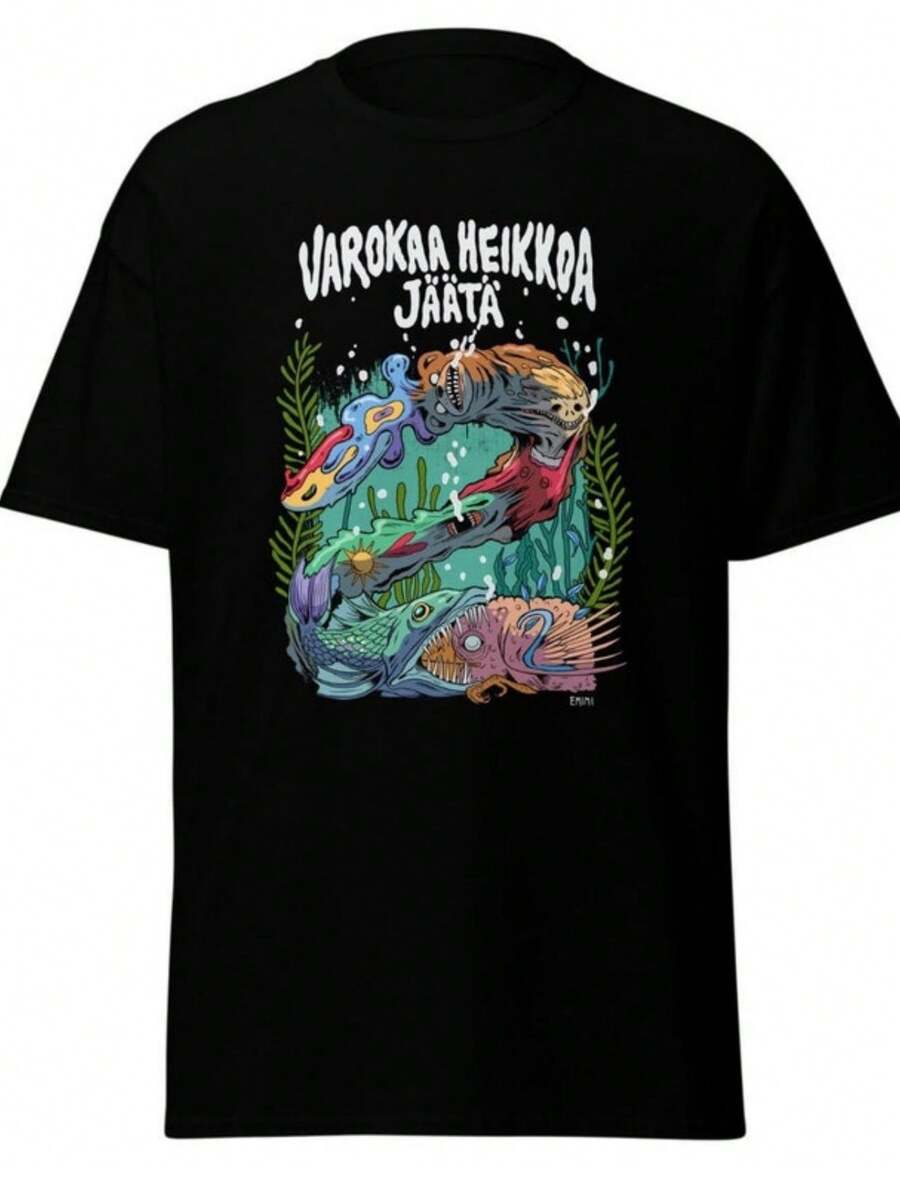 Embrace The Beauty Of Simplicity With A Piece That's Minimal But Never Mundane . It's Affordably Priced Without Compromising On Quality, Making It Easy To Stock Up Or Experiment With Different Styles. Whether You're A Student, Professional, Or Fashion Enthusiast, This Black Short Sleeve Tee Delivers Style, Comfort, And Value In One Essential Piece. Black Long Sleeve With Popular Colors, Animal Patterns, Geometric Patterns, Tie Dye Patterns, Floral Patterns, Millennial Spicy Girl Style, Y2K Style, Basic Patterns, Floral Patterns, Loose,Fall Outfit For Women, Christmas Outfit Women,Tops,Fall Clothes For Women,Vestidos Elegantes De Mujer,Winter Clothes For Women,Niche Vitality, Plus A Comfortable Fit - 黑色 - 查看 1