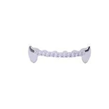 Grills For Your Teeth Gold Grills For Teeth Hip-Hop Higer Tooth With Zirconia Decoration Hip-Hop Jewelry Gift - Bạc - Xem 1