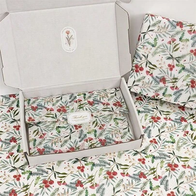 60/30/10 圣诞姜饼人薄纸 - 20x34 英寸姜饼和波尔卡圆点设计、轻质保护性包装、圣诞老人、圣诞袜、灯、圣诞树叶、用于礼品包装、易碎物品保护、节日装饰（拐杖糖条纹、蓝色星星）、姜饼装饰、节日包装、节日风格、节日主题印花、季节性包装、节日装饰、派对策划圣诞节圣诞装饰圣诞睡衣圣诞礼物圣诞装饰