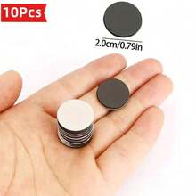 Set de autocolante magnetice rotunde 100/50/25/10/3 buc pentru magnet de frigider DIY, magnet adeziv din cauciuc cu punct, disc magnetic cu autoadeziv puternic