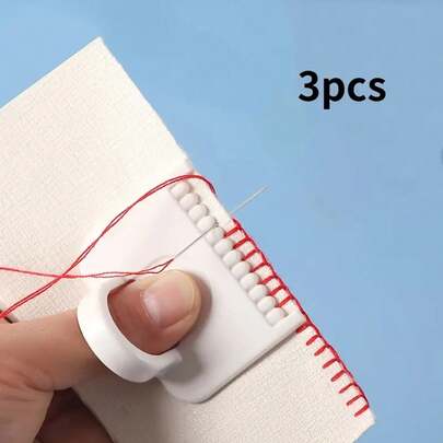 3-Pack Simple Sewing Tools Stitching Aid Magic Tool For Sewing Clothes Hand Sewing Repair Tools Suitable For Beginners And Elderly