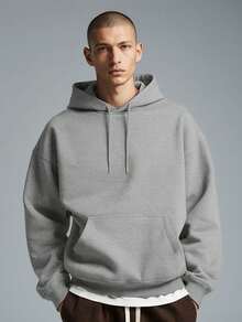 Men Hoodies - Grey - View 1