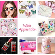 Gem Stickers, 936PCS Rhinestones Crafts, Back To School Teacher Reward Stickers Class, Self Adhesive Gems Crafts, Jewel Bling Sticker, Face Gems Makeup, Sticker Dance Teacher - 彩色寶石 - 查看 5