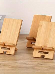Adjustable Bamboo Phone & Tablet Stand, Portable Holder For Desk, Home & Travel, Compatible With 4-13 Inch Devices For Apple Android Phone, Gifts For Family,Friends,Birthday,Spring, Summer, Mother Day, Boyfriends, Girlfriends