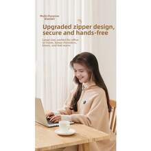 1件便携式带帽加热披肩，男女通用，USB供电，可搭配10000mAh移动电源使用，冬季户外、办公室、飞机等场合保暖。双层隔热，柔软亲肤，尺寸150*85cm，棕色。保暖、闺蜜节、宠物、嘉年华、派对装饰。 - 彩色 - 查看 8