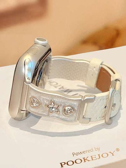 星形皮革表带兼容 38/40/41/42/44/45/46/49 毫米，兼容 表带 Ultra/Se10/9/8/7/6/5/4/3/2/1