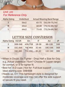 1pc Apricot Front Clasp Scoop Neck Bandeau Bra, Wide Silicone Upgraded Non-Slip (Won't Stick), Comfortable Padded Bralette, Seamless Wireless Bra, Strapless Bra