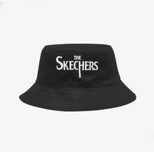 Skechers 男女通用徽标透气休闲渔夫帽 - 黑色 - 查看 2