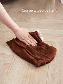 1/2/3 pièces Housse de balai multifonction de couleur unie, housse de vadrouille réutilisable, tampon de vadrouille en microfibre super absorbant, accessoires de nettoyage pour la maison, housse de balai ample, tampon de vadrouille absorbant aux poils doux, housse de dépoussiérage humide et sec