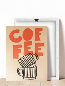 1 件复古橙色意大利浓缩咖啡杯帆布印刷厨房墙壁艺术，每天早晨供应报价标志墙壁艺术有趣的咖啡俱乐部帆布印刷品，卧室装饰，客厅装饰，办公室装饰，餐厅墙壁装饰，墙壁艺术，墙壁装饰，家居装饰，房间装饰，帆布墙壁艺术，海报，带框架的墙壁艺术，可选框架 ﻿ ﻿ - 彩色 - 查看 29