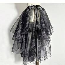 1 chiếc váy tutu bằng vải tuyn pha lê dành cho nữ, váy dạ hội đuôi cá viền bất đối xứng, váy biểu diễn bồng bềnh viền bèo nhún nhiều lớp, thích hợp cho đám cưới, tiệc tùng, biểu diễn sân khấu, cosplay, chụp ảnh, khiêu vũ - nhiều màu - Xem 8