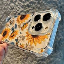 Con una carcasa de girasol, esta funda de teléfono elegante y minimalista, personalizada y creativa, está equipada con protección resistente a golpes y caídas en las cuatro esquinas, es resistente a las manchas y duradera para el  17.17 Pro...17 Pro Max...17 Agua. 16.16 Pro...16 Pro Máx.16 más.. 15.15 Pro Max...15 Pro...15 más.. 14.14 Pro...14 más..14 Pro Max... 13.13 Pro...13 Pro Max...12.12 Pro...12 Pro Max...11.11 Pro...11 Pro Máx.XR.X.XS.XS máx.Compatible con el modelo Se.MiNi, proporciona una excelente absorción de impactos y mejor protección contra caídas, hecho de material TPU suave, cubriendo completamente el equipo, con cojines de aire en cada dispositivo. - Transparente 2998 - Ver 4