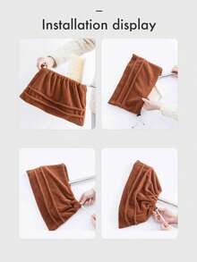 1/2/3 pièces Housse de balai multifonction de couleur unie, housse de vadrouille réutilisable, tampon de vadrouille en microfibre super absorbant, accessoires de nettoyage pour la maison, housse de balai ample, tampon de vadrouille absorbant aux poils doux, housse de dépoussiérage humide et sec