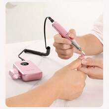 duofu Máquina Eléctrica De Taladro De Uñas Portátil Usb, Pluma De Arte De Manicura Eléctrica Y Rectificadora De Uñas Eléctrica, Kit De Máquina De Manicura Para Uñas Efile De 35000 Rpm Con 14 Piezas De Brocas Para Uñas Y 1 Cepillo Y 6 Bandas De Lija, Pulimento Profesional De Uñas Para Arte De Uñas, Para Dar Forma Y Pulir, Retirar Las Cutículas, Piel Muerta Y Callosidades Y Exfoliador De Gel, Juego De Máquina De Pulido De Uñas Y Aparatode Uñas, Accesorio De Kit De Manicura Y Pedicura Para Uñas De Acrílico Y Gel, Herramienta De Arte Diy Para Uñas, Para Uso En El Hogar Y En El Salón, Regalo De Año Nuevo