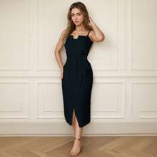 Tailored Dress Launch Women's Fashion !!! - Black - View 2