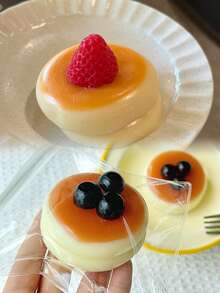 1 件/2 件草莓和蓝莓奶油蛋糕挤压玩具，减压玩具，节日、生日、圣诞节和派对的完美礼物