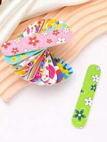 Mini Nail File With Durable Double-Sided Design For Trimming Nails And Feet, Compact Color Design Suitable For Natural And Artificial Nails - Multicolor - View 8