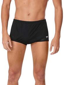 Traje de Malla de poliéster Cuadrada para Entrenamiento - Negro ( Black) - Ver 2