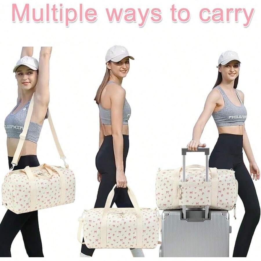 Training Bags - Floral Pink Bow 212 - View 1