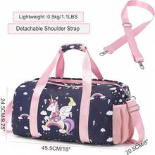 Bolsa de baile de unicornio azul marino