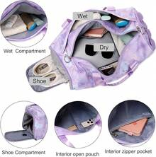 Training Bags - Púrpura (Flowers Purple) - View 4