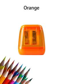 4pcs Manual Pencil Sharpeners With Lid, Handheld Dual Hole Sharpeners For Colored Pencils, Portable Sharpeners For Classroom, Office, Christmas Gift Ideas