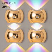 LED Bewegungsmelder Nachtlicht, Induktionslampe, LED Wandleuchte, kabellose aufladbare magnetische Leuchte mit Sonnenuntergang-Atmosphäre, für Schlafzimmer, Flur, Treppe, Smart Home Dekoration - 3-Farben & Sonnenuntergang Lichteffekt, ohne Verkabelung, einfache magnetische Installation, USB-betrieben, 1200mAh Akku, 2 Modi (Immer an/Sensor), einstellbare Helligkeit, minimalistisches Design, hochwertige LED-Beleuchtung für Wohndekoration