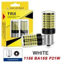 YiRui YiRui 2pcs 12-24V New LED Bulbs 144smd Lamp Reverse Turn Signal Light BA15S P21W BAU15S PY21W 7440 W21W P21/5W 1157 BAY15D