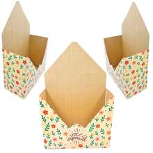 Large Envelope Letter Gift Box. Souvenir With Flowers, Soaps, Cosmetics, Etc. - Nhiều màu - Xem 11