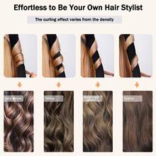 Set de 2 rizadores de cabello sin calor, diadema suave para dormir, rizador de cabello sin calor, herramientas de peinado DIY - Multicolor - Ver 6