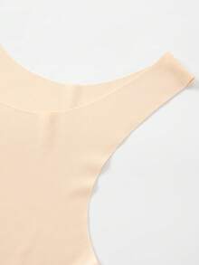 5 Packs True Seamless Vests - Multi Color Ultra-Soft Round Neck Edge-Free Basics