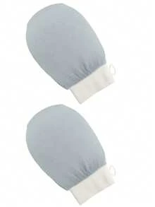 摩洛哥土耳其浴磨砂手套去角质身体面部晒黑按摩手套去角质手套随机颜色沐浴淋浴洗漱家居浴室装饰秋季装饰返校 - 彩色 - 查看 20