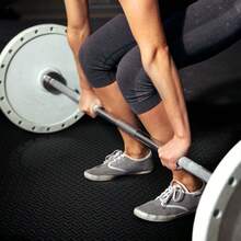 Barbell Equipment Mat 12Piece Black 48" X 36" X 1 2"