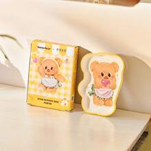 Cute Butter Bear Shaped Ceramic Dipping Sauce Dish, Appetizer Plate, Fruit Plate, Fries Plate, Snack Plate, Candy Dish, Cookie Plate, Trinket Dish, Suitable For Daily Use, Parties, Gifts - Multicolor - View 11